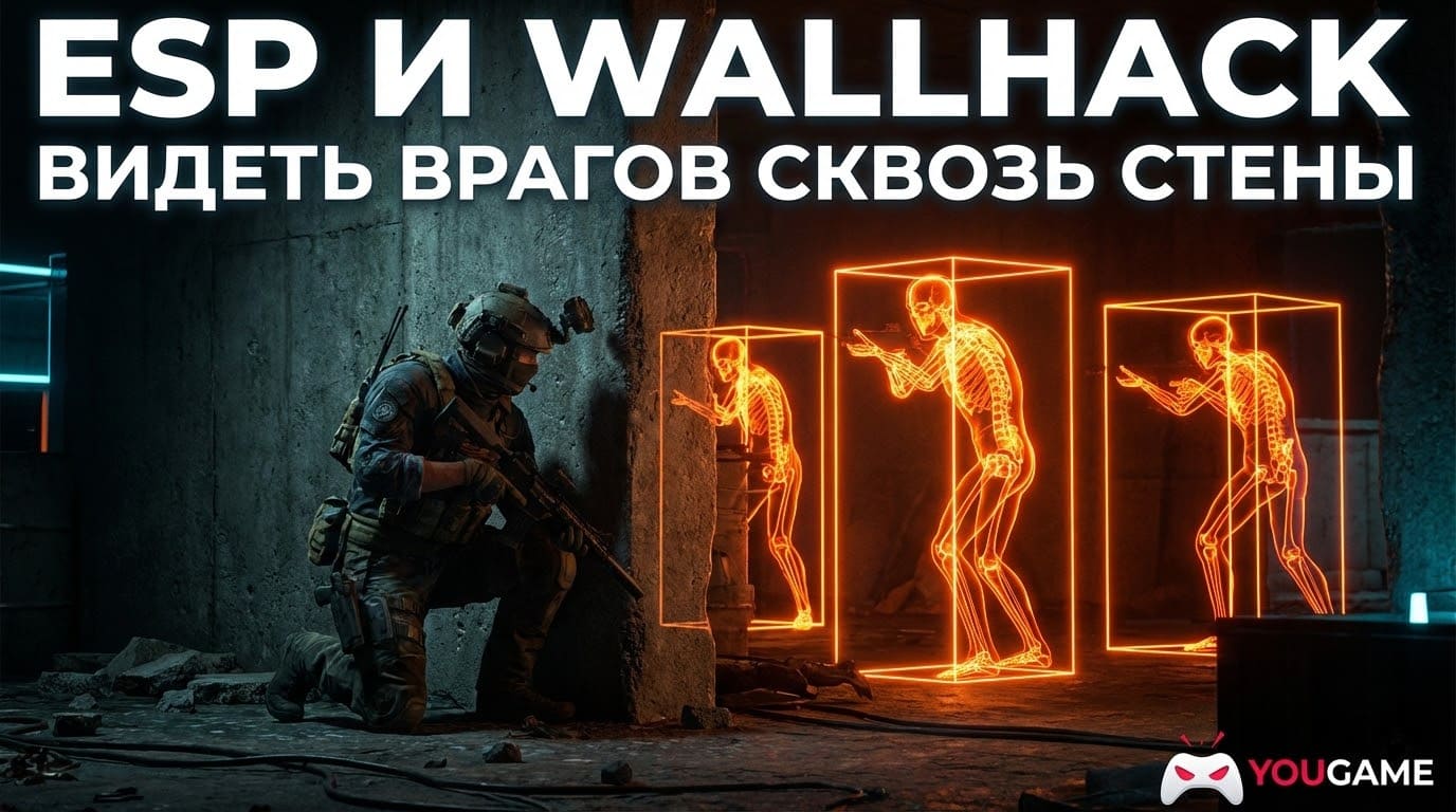 Warzone ESP Wallhack и подсветка лута